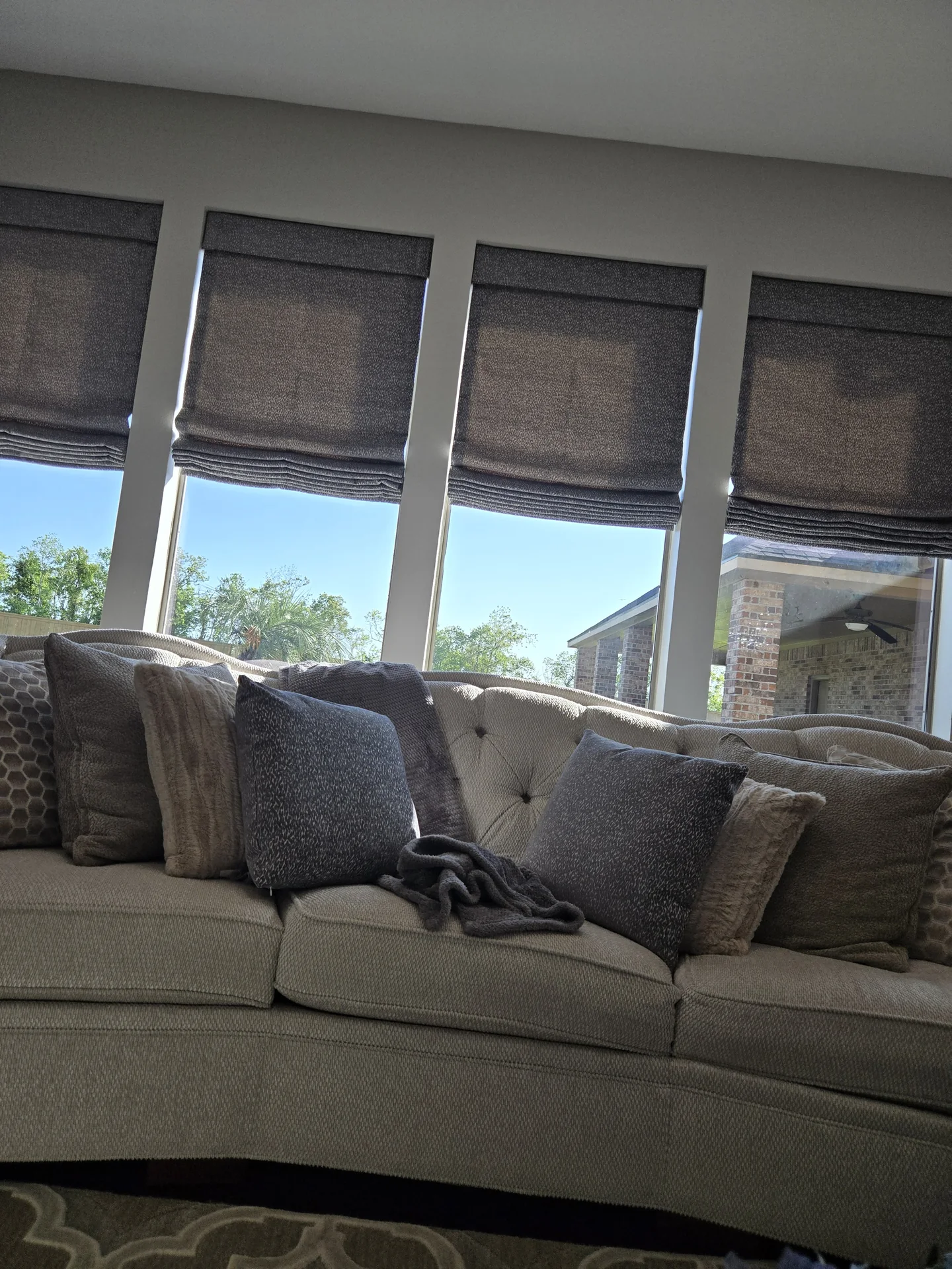 Roller shades installation — The Blinds Tech