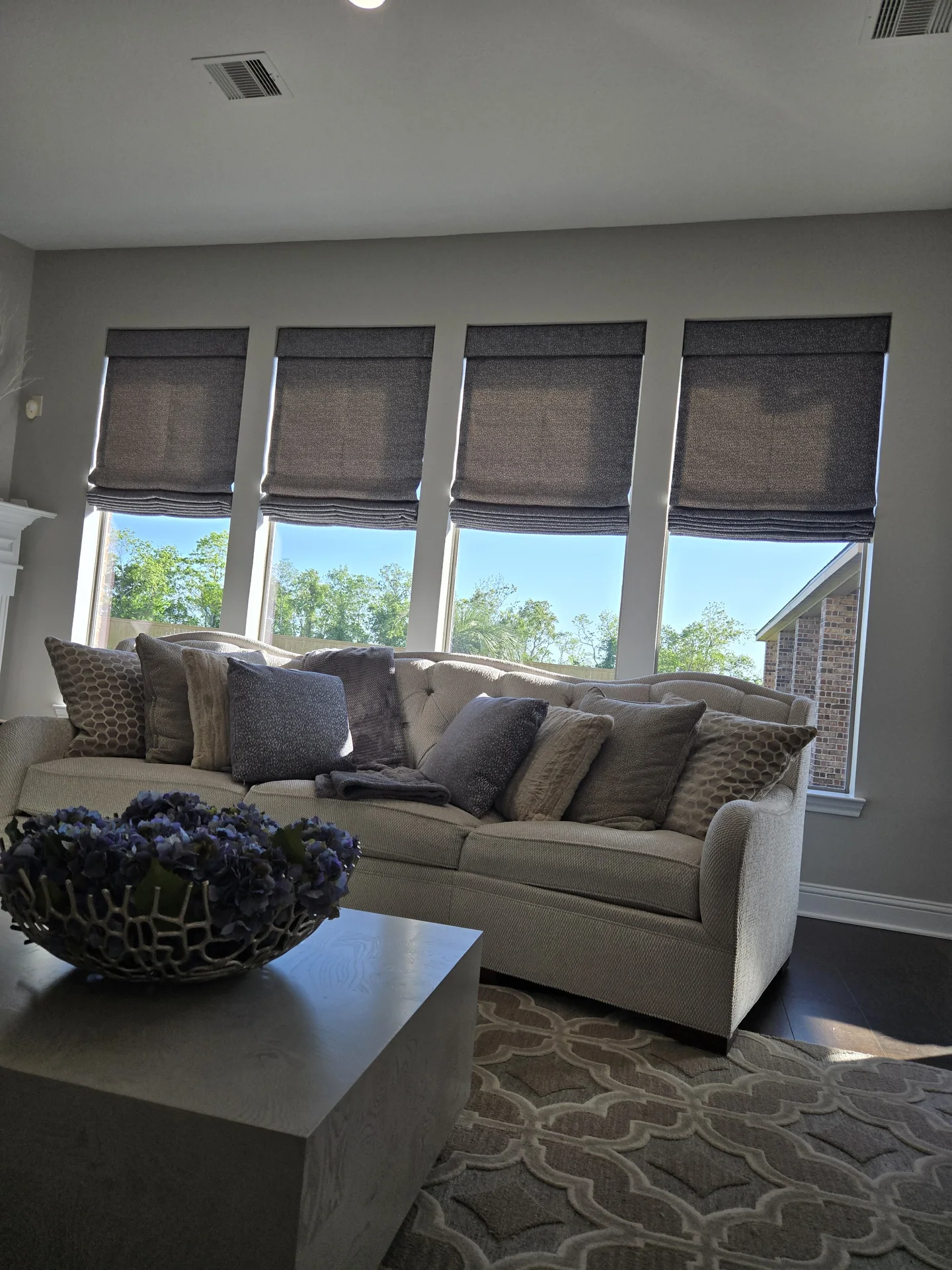 Professional installation — The Blinds Tech Houston